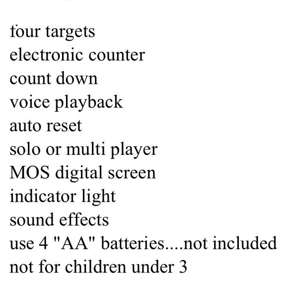 UWANTME Electronic Shooting Target Scoring Auto Reset Digital NO GUN INCLUDED - Picture 5 of 11